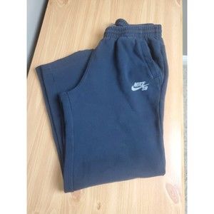Boys Nike SB Black Sweat Pants Size L (12-13Y, 152-158 cm)
